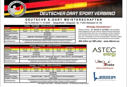 DDSV Deutsche Meisterschaft 2026